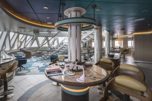 Science center with large windows. 