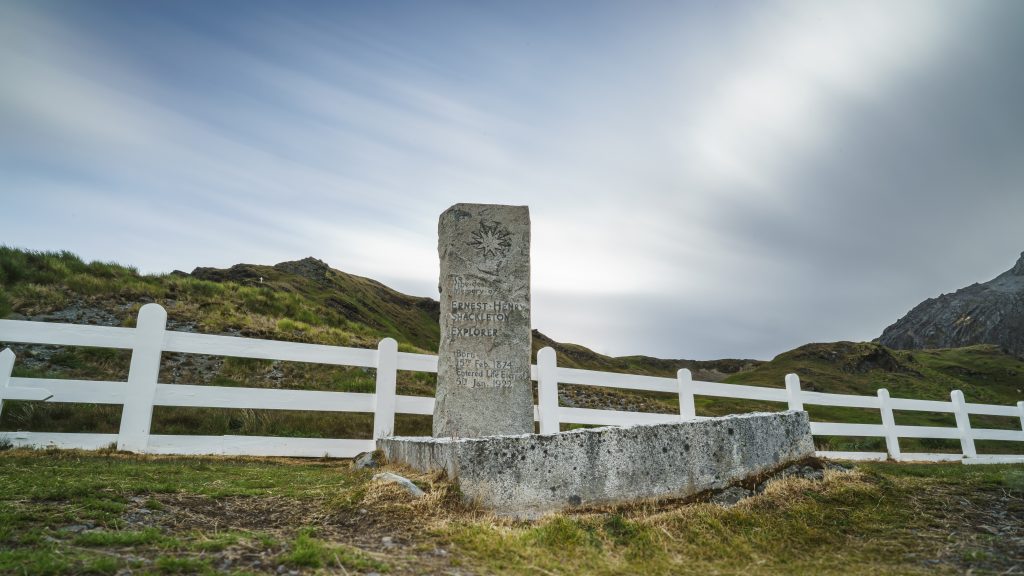 Shackleton's grave.
