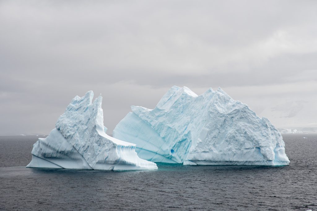 Large iceberg. 