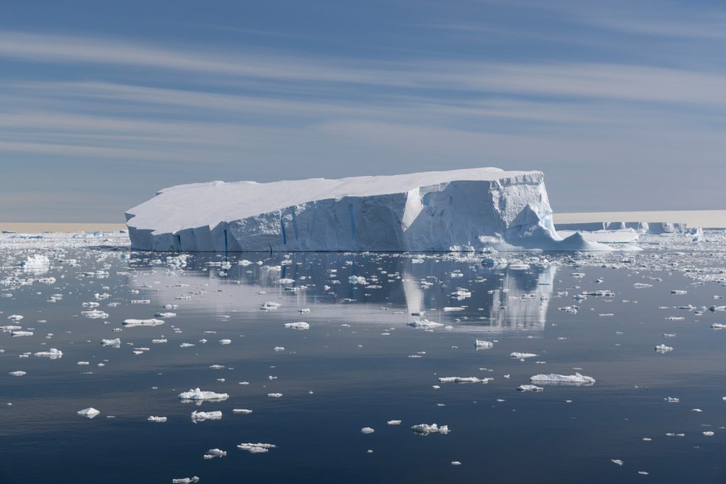 An iceberg in the Bellingshausen Sea.