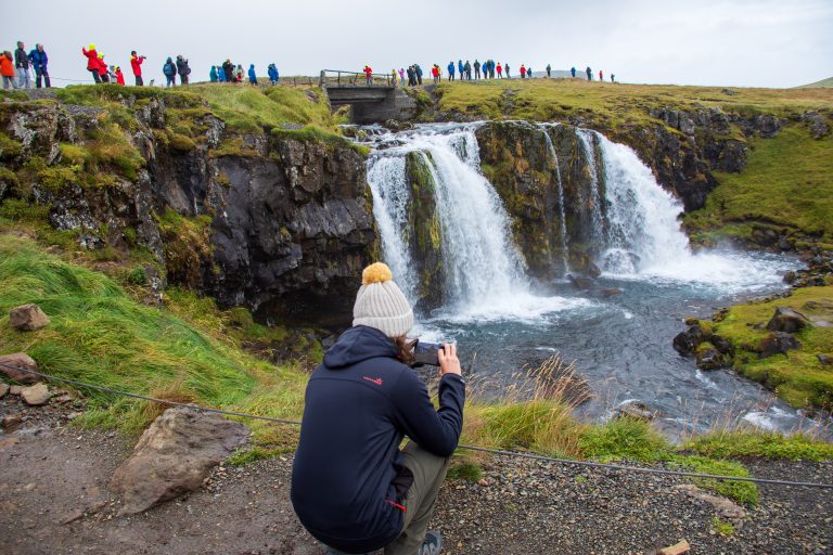 Kirkjufellsfoss waterfall