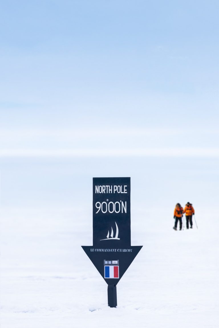 North Pole sign