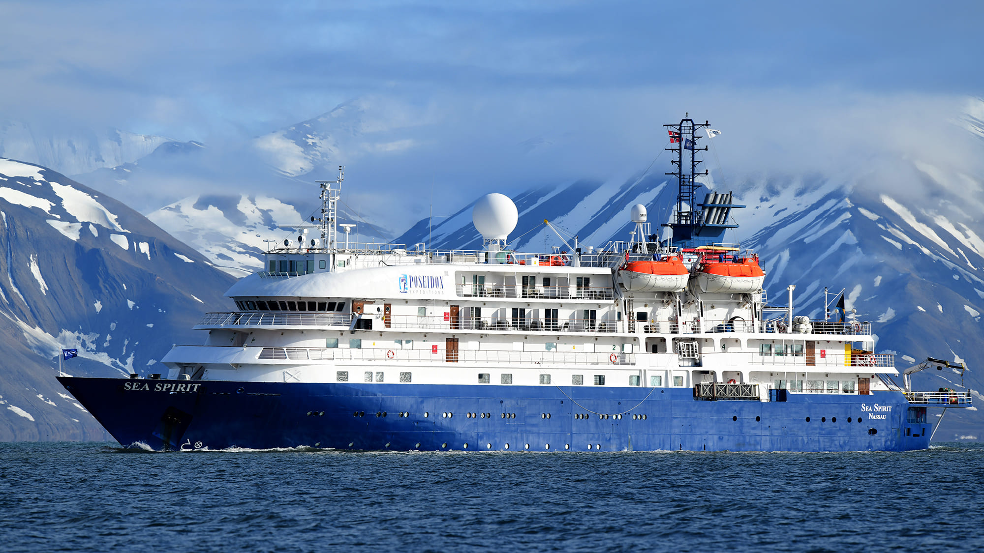 Sea Spirit Antarctica and Arctic ship