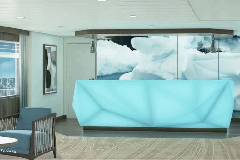 Reception desk