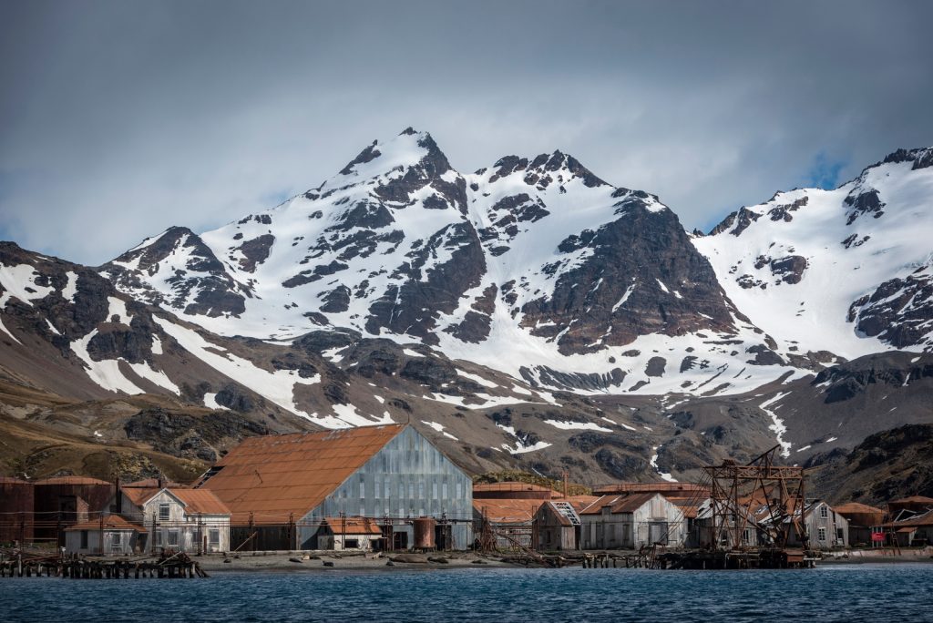 Whaling station at South Georgia. 